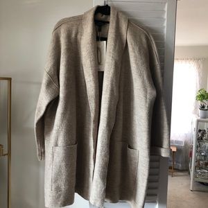 Eileen fisher wool kimono jacket NWT